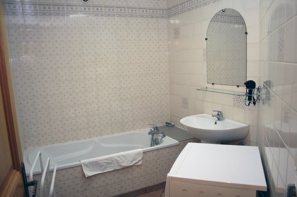 La salle de bain du gîte